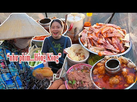 Video Gánh Bánh mì siêu rẻ xíu mại thịt chả pate chỉ 15k cô... - youtube