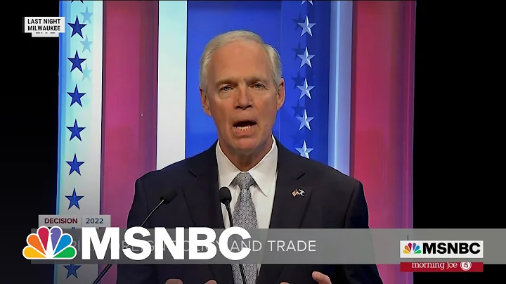 Ron Johnson Draws Laughter From Wisconsin Debate A...