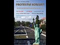 Protestní koncert za otevření hranic