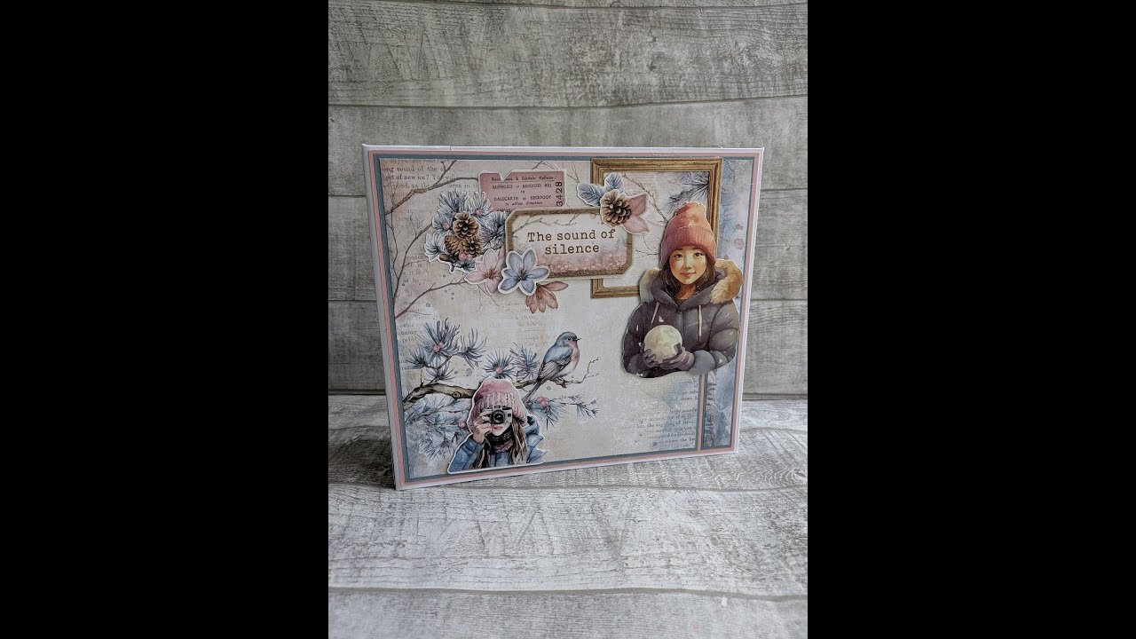 TUTO 2/5 Album n°126 Dewdrops : page 3 et page 4