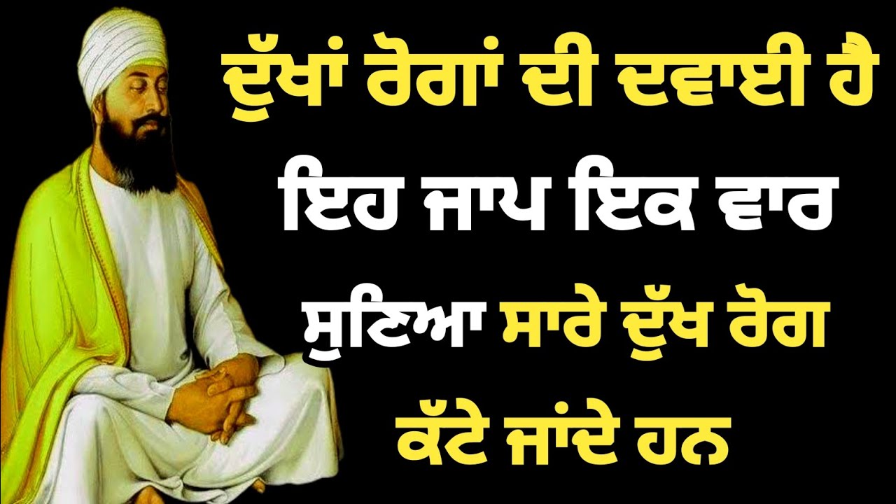 ਦੁੱਖਾਂ ਰੋਗਾਂ ਦੀ ਦਵਾਈ ਹੈ ਇਹ ਜਾਪ ਇਕ ਵਾਰ ਸੁਣਿਆ ਸਾਰੇ ਦੁੱਖ ਰੋਗ ਕੱਟੇ ਜਾਂਦੇ ਹਨ ਕਿਰਪਾ ਦੇਖ #gurbani #netnem