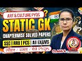 Static GK Chapterwise PYQs | Art &amp; Culture | Class 2 |All Govt Exams 2026