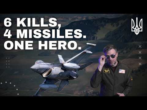 How One Ukrainian F-16 Took Down 6 Missiles!