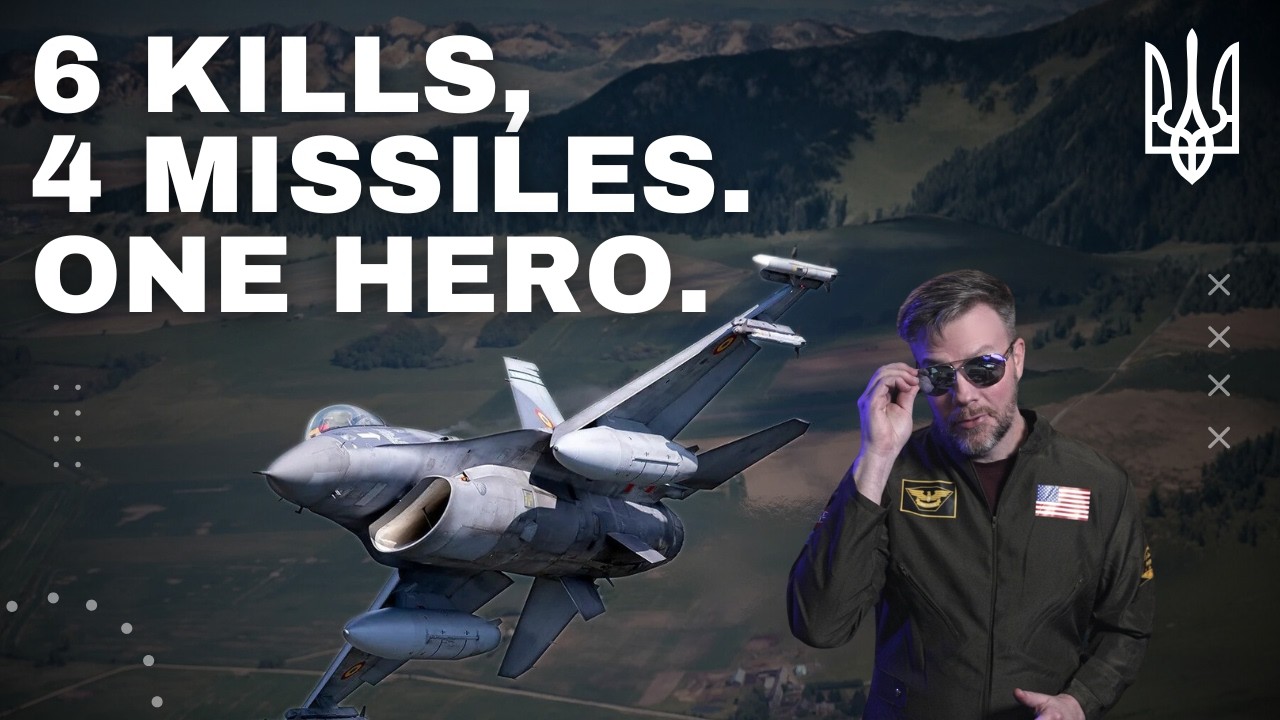 How One Ukrainian F-16 Took Down 6 Missiles!