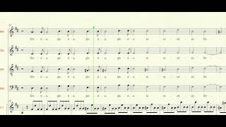 Vivaldi's Gloria - Gloria In Excelsis Deo - Tenor Part chords