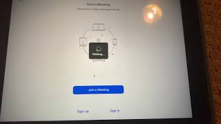 How to use zoom on the school ipad
