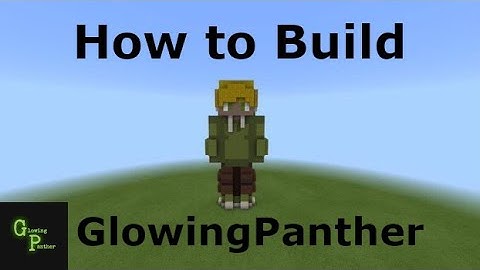 |How to Build GlowingPanther (v.1)| Minecraft Skin Tutorials