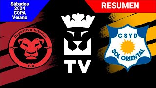 Deportivo Interior (0) - (0) Sol Oriental | Resumen