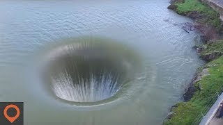 This Mesmerizing "Whirlpool" is Actually Built By Engineers