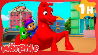 Wheels Gone Wild with Orphle! ππ€ͺπ | Morphle | Cars, Trucks & Vehicles Cartoon | Moonbug Kids