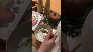 Breakfast On An Autumn Day Should Be Like This.