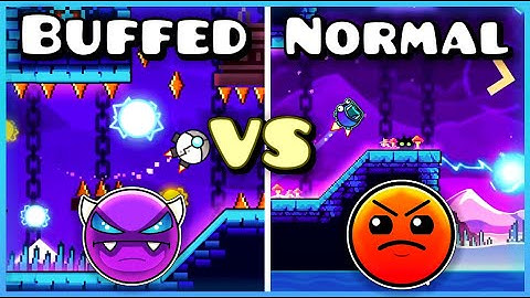 Geometry Dash 2.2 Sneak Peek Vs Buffed 2.2 Sneak Peek Remake!
