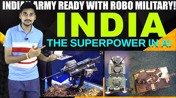 Indian Army AI Weapons| Artificial Intelligence Robots Army