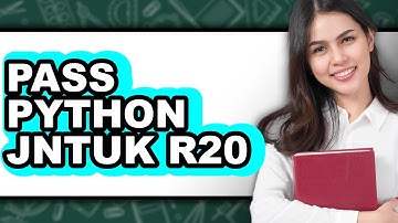 How To Pass Python JNTUK R20 - Easy Guide