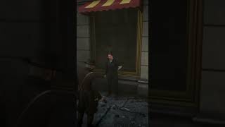 Arthur knows how to deal with racists RDR2 #shorts