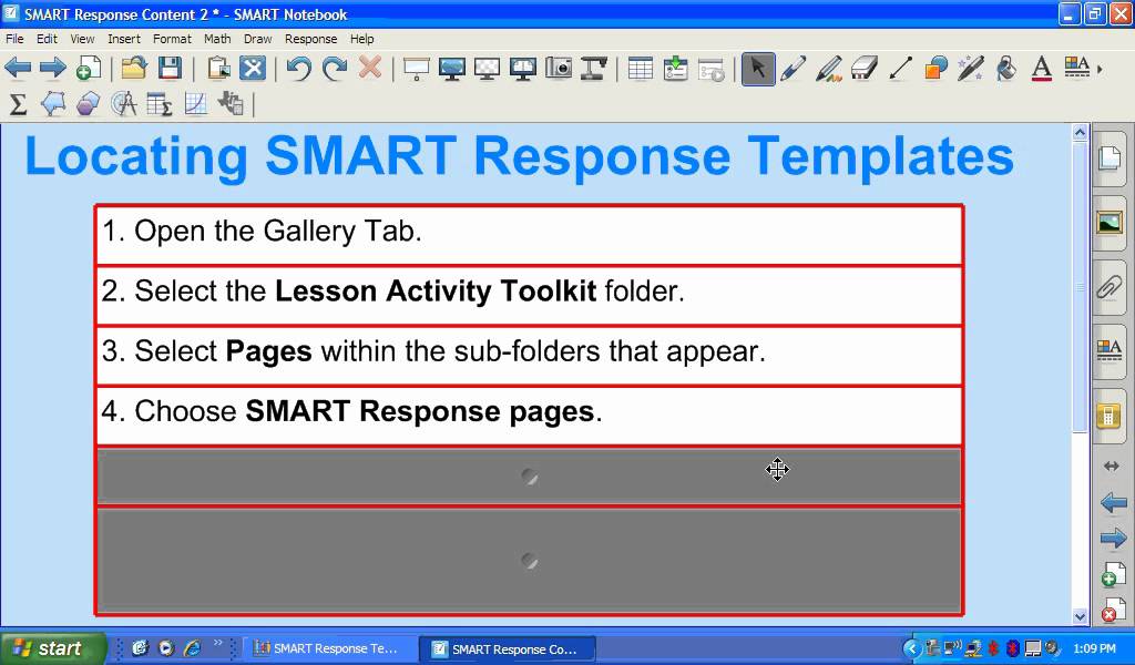 SMART Response Templates Part 1 wmv YouTube SMART Response Templates Part 1 wmv YouTube