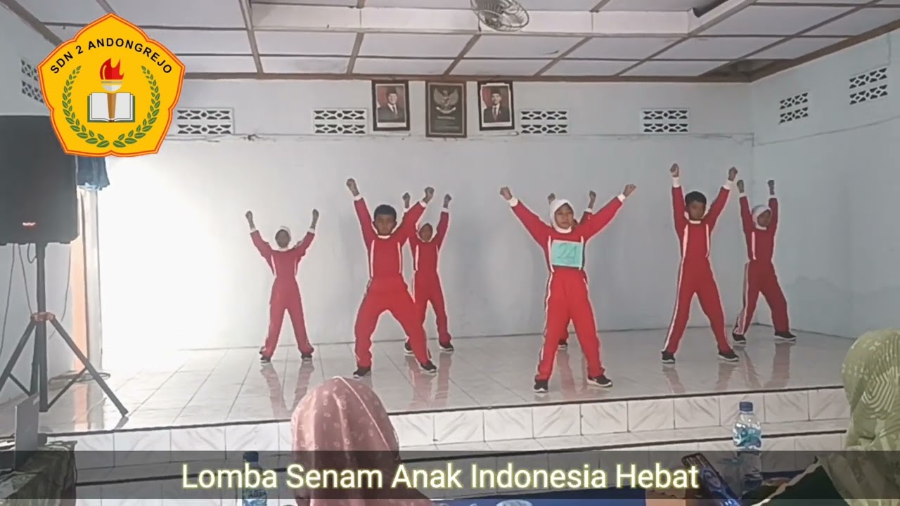 Lomba Senam Anak Indonesia Hebat 