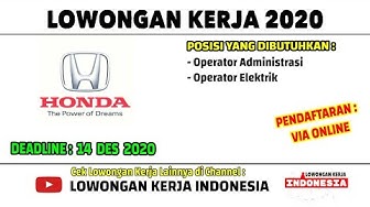 Lowongan Kerja Terbaru Karawang 28 Mei 2020 Youtube