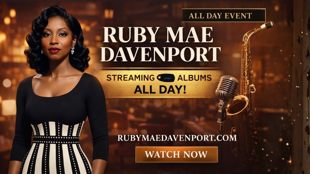 Ruby Mae Davenport – Smooth Jazz Music All Day 🎶 | Full Albums Streaming Live