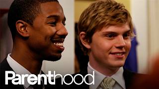 Alex (Michael B. Jordan) and Brandon (Evan Peters) Go to Prom | Parenthood