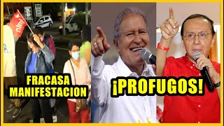 FMLN una investigación de 2 años | Concentración de apoyo a ex funcionarios