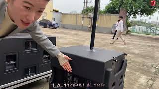 TI PRO AUDIO 110 single 10 inch line array speaker sound system sound event