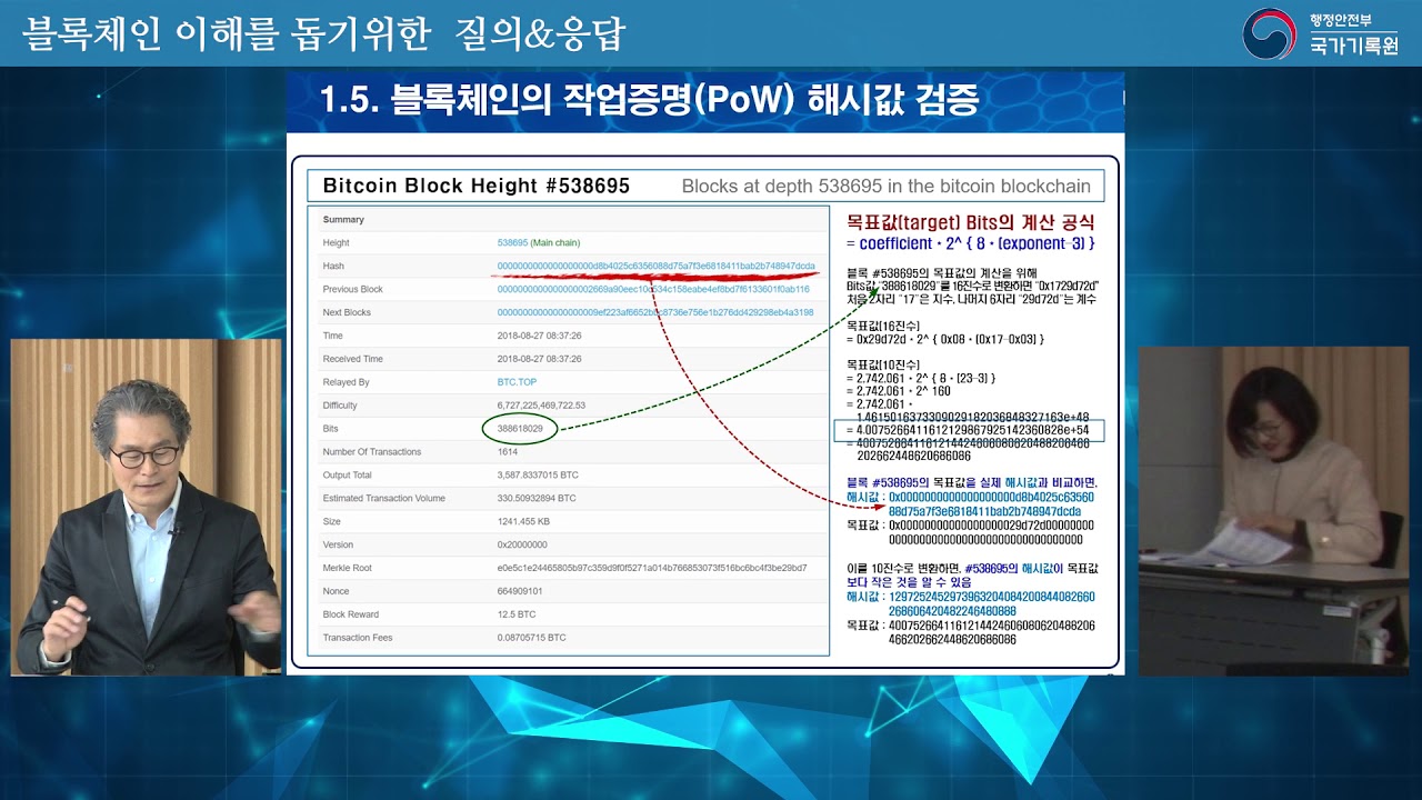[블록체인의 이해 교육영상] 기록관리 관점에서의 블록체인 토론(1부)