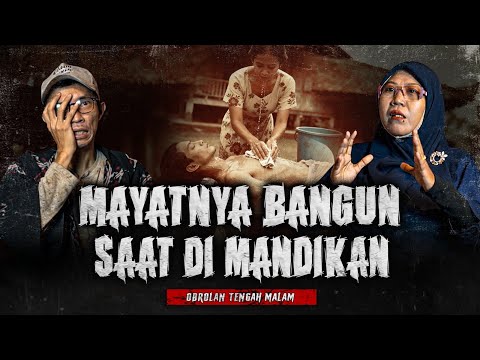 NGERI BANGET!! MAYATNYA BERGERAK SAAT DI MANDIKAN, FIX INI KISAH PEMANDI JENAZAH TERSERAM 