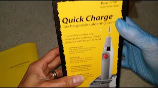 Iso-Tip Quick Charge Cordless Soldering Iron Kit – Model #7700