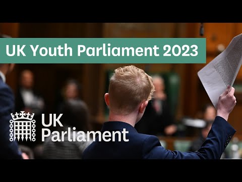 UK Youth Parliament 2023 (BSL) - morning session