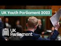 UK Youth Parliament 2023 (BSL) - morning session
