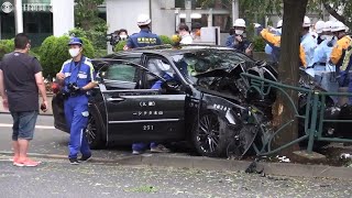 タクシーにはねられ、70代死亡　自転車はね、歩道に侵入　東京