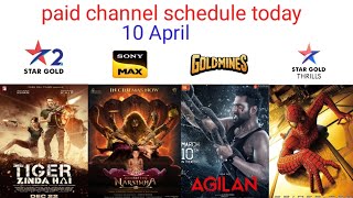 Tv Channel Schedule Today10 April Schedule 2026