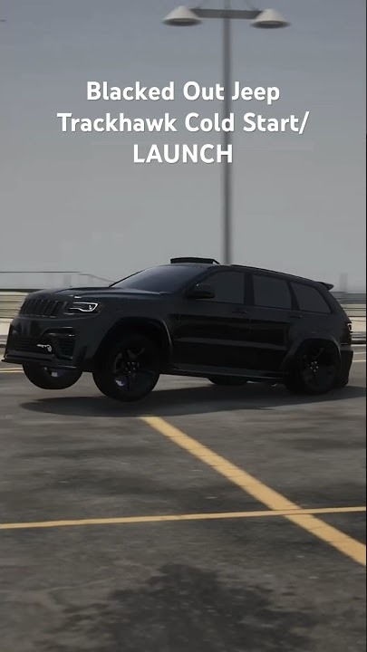 Brutal Jeep Trackhawk TAKE OFF! #trx #ram #srt #srt8 #trackhawk #dodge #1000hp #hellcat #fastcar