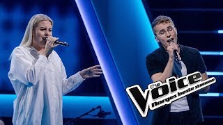 Video thumbnail of "Kristoffer Edvardsen vs. Celina Kühn Gjerald – Say You Won't Let Go | Duell | The Voice Norge 2019"