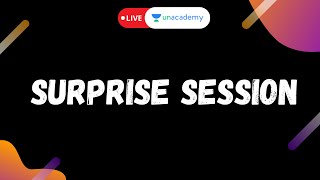 Surprise Finally Reveals | For CAT 2021 aspirants |LIVE on Unacademy CATalyst