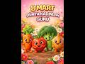 8 Mart Dünya kadınlar günü#sağlık #vitamin# bilgi #sebze