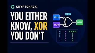 You either know, XOR you don't | CRYPTOHACK