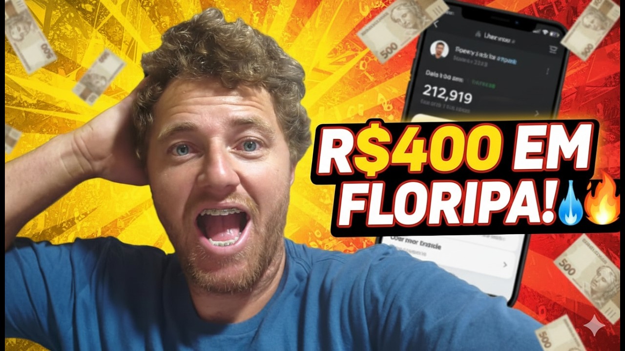 FIZ R$400 NA UBER HOJE! 💸🔥 A REALIDADE QUE NINGUÉM MOSTRA!”