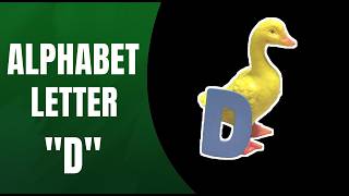 LEARN THE ALPHABET D FOR KIDS | LETTER D WORDS AND PHONICS | FUN ALPHABET LEARNING | EASY LEARN D |