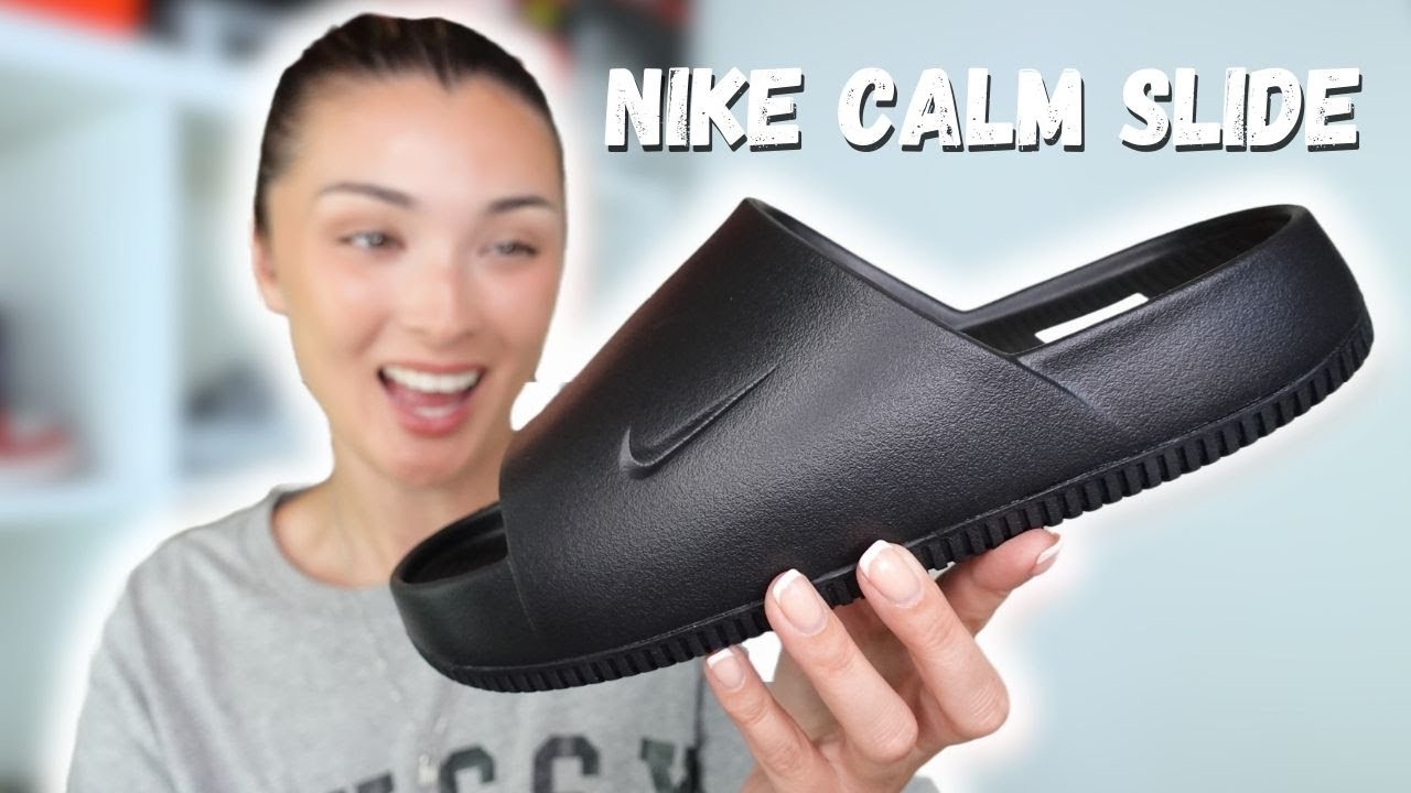 SLIDE OF THE SUMMER? BETTER THAN THE YEEZY SLIDE? NIKE CALM SLIDE - YouTube