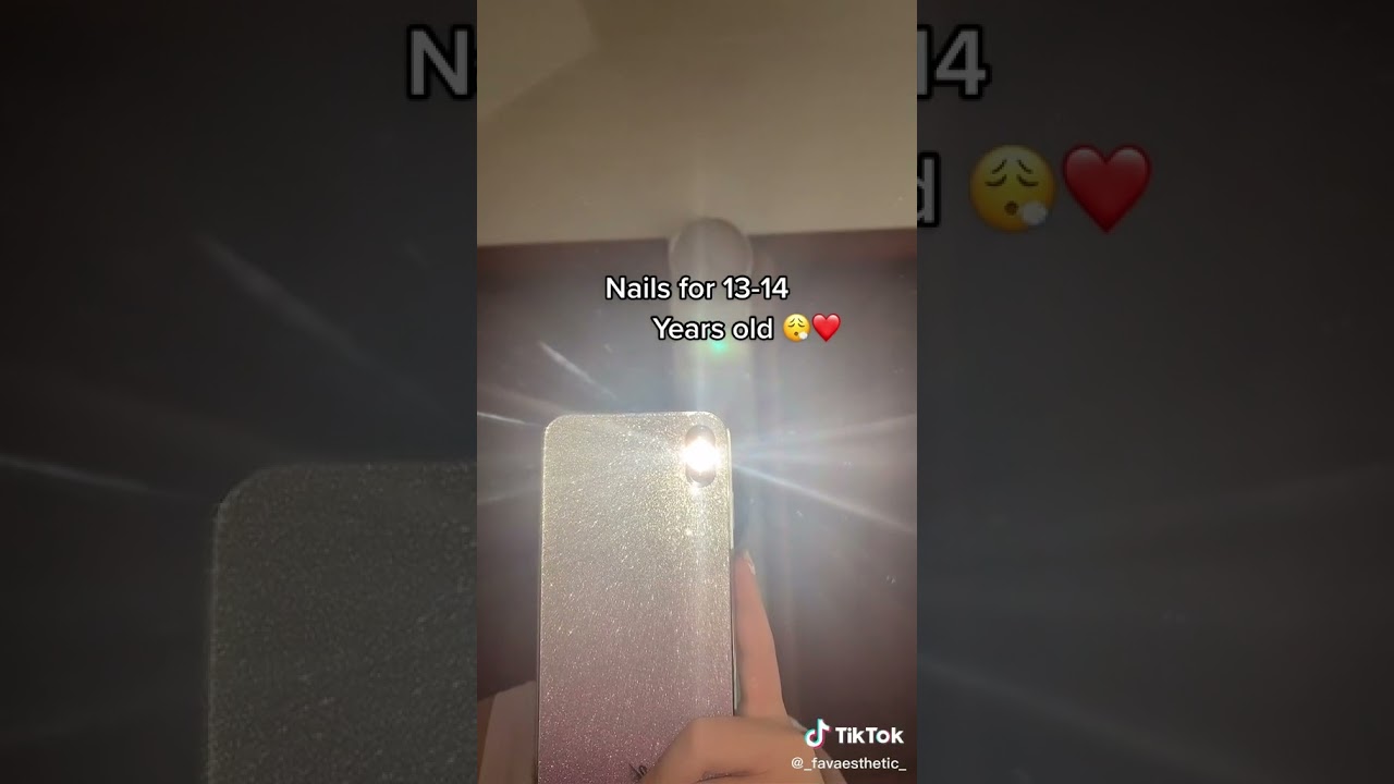 Nails ideas for 13-14 years old !