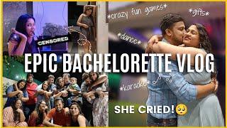 Bestfriend's Bachelorette Party Vlog| Bachelor & Bachelorette Party Ideas|Games,Decor,Gifts & More! screenshot 3