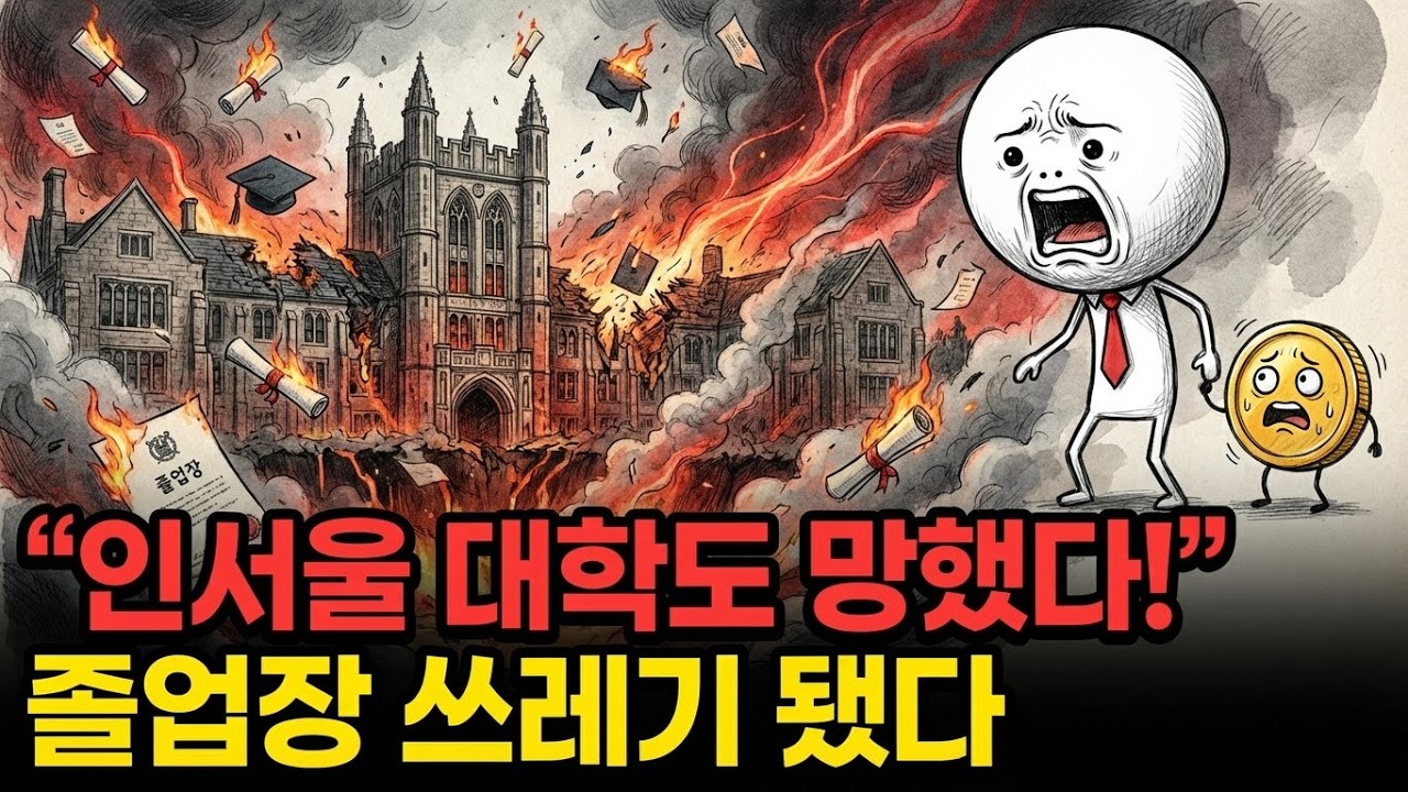 [경제 분석] 지방 대학 벚꽃 엔딩을 넘어 수도권 대학까지 "대학이 사라진다?", 학위보다 기술이 대우받는 2026년 경제 지형