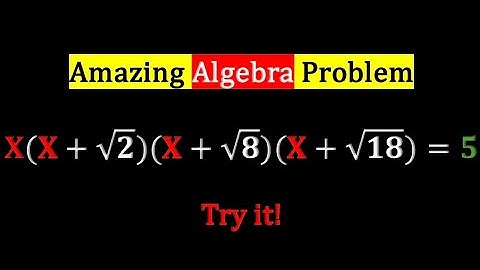 Japan - A Nice Algebra Question for smart brains! #education #learnmath