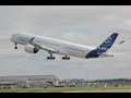 First flight of the airbus a350900 xwb