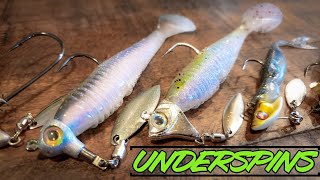 4 Underspin Tricks To Catch More Bass! Bonus Underwater Footage! 