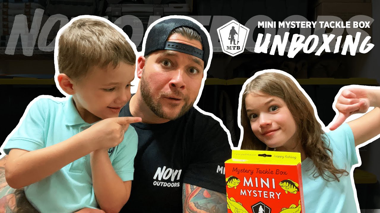 Mini Mystery Tackle Box UNBOXING 