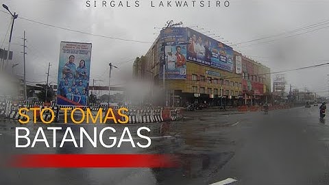 Bad Weather in Sto. Tomas City Batangas