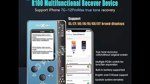 R100 True Tone Recovery Tool iPhone 8-12 Pro Max Screen Repair Tester